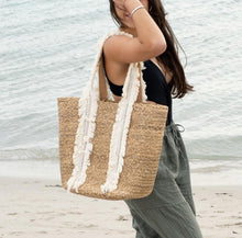 Load image into Gallery viewer, Jute Tote Beach Bag