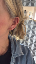Load image into Gallery viewer, Ball Stud Chain Earrings