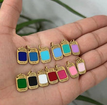 Load image into Gallery viewer, Enamel Pickleball Necklace