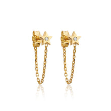 Load image into Gallery viewer, Simple Single Chain Earrings