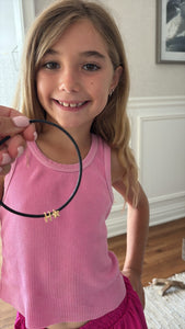 Custom Leather Cord Necklace