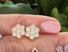 Load image into Gallery viewer, Stunning Flower Studs