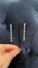 Load image into Gallery viewer, Gorgeous CZ Baguette Drop Earrings (2 styles)