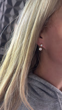 Load image into Gallery viewer, Gold CZ Ear Jackets