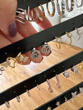 Load image into Gallery viewer, Butterfly Circle Huggies