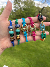 Load image into Gallery viewer, Gemstone Rope Cord Bracelet