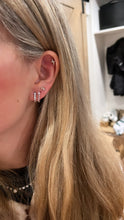 Load image into Gallery viewer, Single Post Back Double Earrings