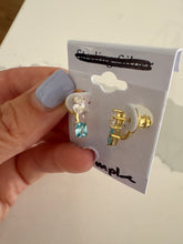 Load image into Gallery viewer, Colored Stone Ear Jackets
