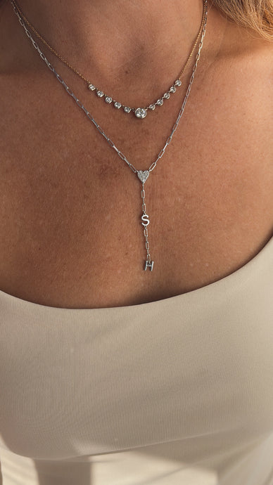 Initial Lariat on Paperclip Chain