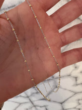 Load image into Gallery viewer, Dainty Two Tone Necklace