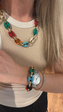 Load image into Gallery viewer, Mariner Puff Link Necklace