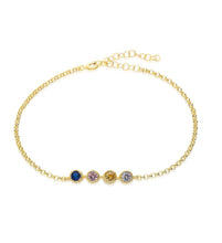 Load image into Gallery viewer, Custom Birthstone Bracelet