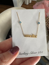 Load image into Gallery viewer, Nameplate with Bezel Stones or Hearts