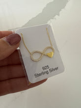 Load image into Gallery viewer, Infinity Heart Necklace