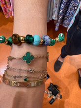 Load image into Gallery viewer, Gemstone Rope Cord Bracelet