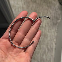 Load image into Gallery viewer, Sterling Silver Stone Bangles