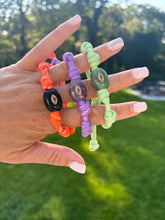 Load image into Gallery viewer, Adjustable Gemstone Bead Cord Bracelets
