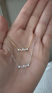 The prettiest “diamond” necklace