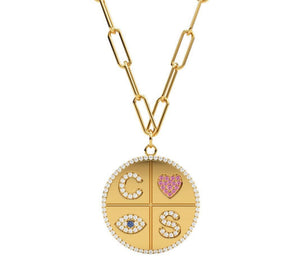 Initial Circular Disc Charm