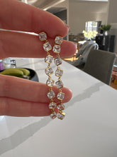 Load image into Gallery viewer, Gorgeous CZ Baguette Drop Earrings (2 styles)