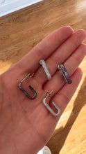 Load image into Gallery viewer, Gorgeous Pave J Hoop