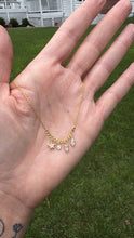 Load image into Gallery viewer, Dainty Hanging Mini Charms Necklace