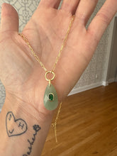 Load image into Gallery viewer, Stunning Teardrop Gemstone Charm Necklace