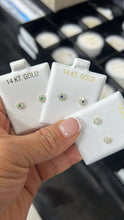 Load image into Gallery viewer, 14k gold earrings