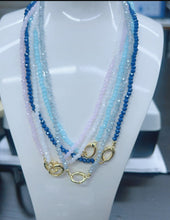 Load image into Gallery viewer, Gemstone Clasp Necklace