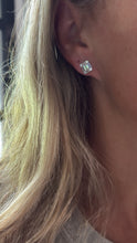 Load image into Gallery viewer, Baguette Cluster Square Studs