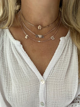 Load image into Gallery viewer, Bubble Nameplate on Cuban Link or Paperclip Chain