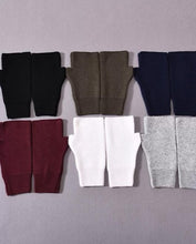 Load image into Gallery viewer, Gorgeous Cashmere Blend and Faux Fur Fingerless Gloves