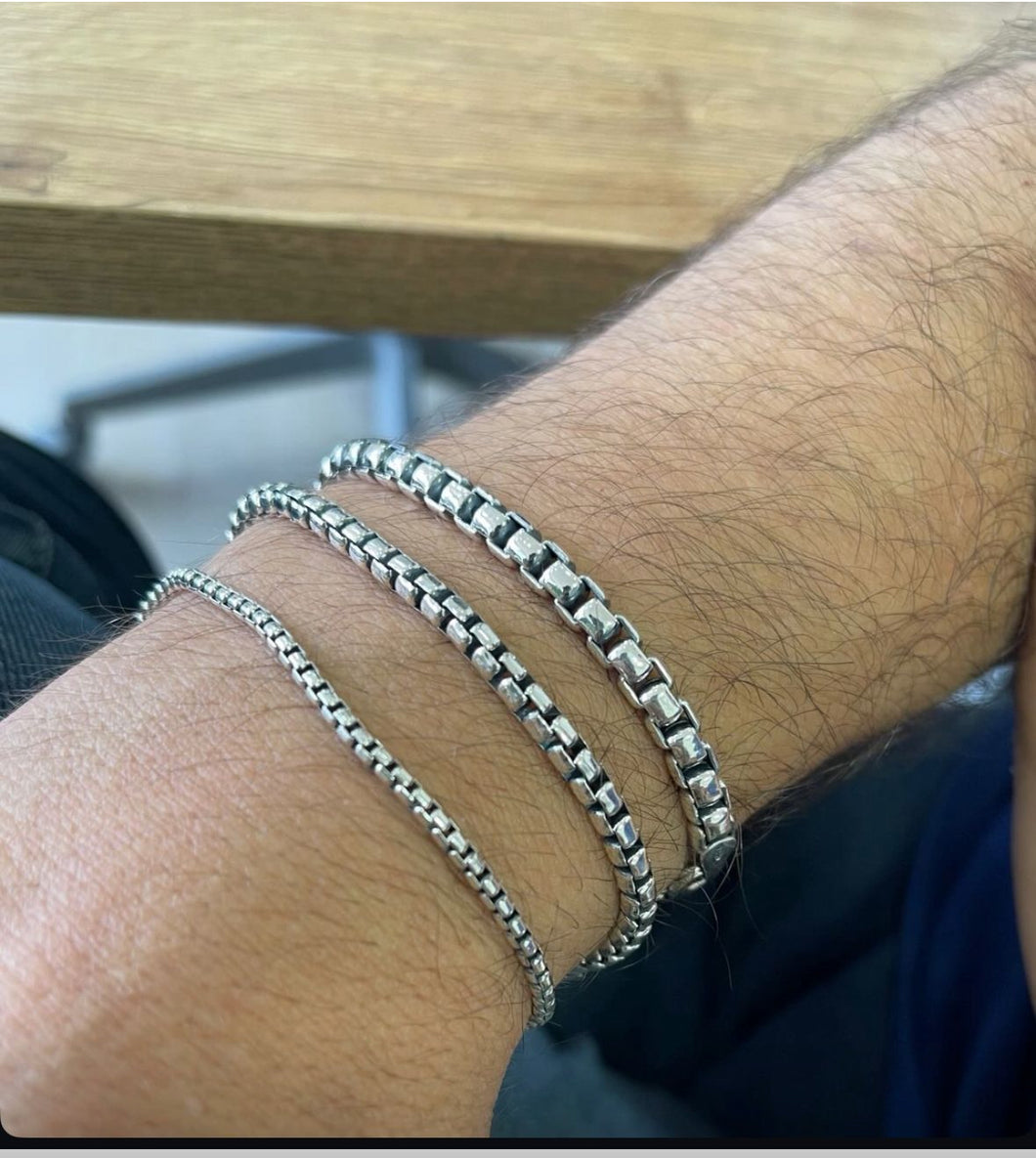Men’s Box Chain Bracelet