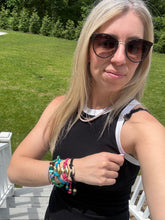Load image into Gallery viewer, Mariner Puff Pull Tie Bracelet