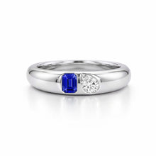 Load image into Gallery viewer, Birthstone Duo Ring