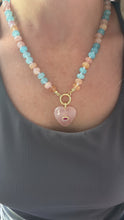 Load image into Gallery viewer, Cotton Candy Charm Necklace
