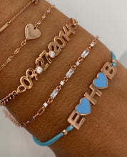 Load image into Gallery viewer, Personalized Cord Chain Bracelet