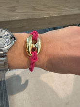 Load image into Gallery viewer, Mariner Puff Pull Tie Bracelet