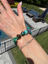 Load image into Gallery viewer, Gemstone Rope Cord Bracelet