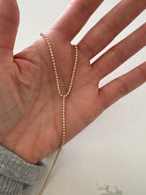 Load image into Gallery viewer, CZ Y Lariat Necklace
