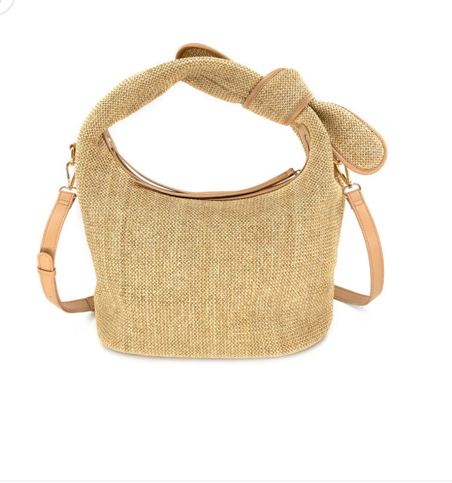 Straw Hobo Bag
