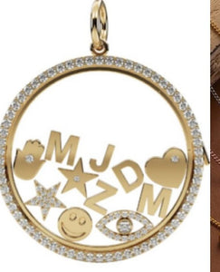 Floating Locket Charm