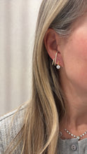 Load image into Gallery viewer, Post Back “Diamond” Drop Earrings