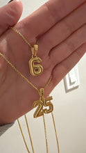 Load image into Gallery viewer, Men’s Varsity Number Necklace
