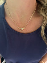 Load image into Gallery viewer, Pave Lobster Clasp Chain