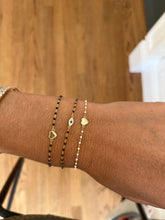 Load image into Gallery viewer, Dainty Beaded Heart, Hamsa and Evil Eye Bracelets