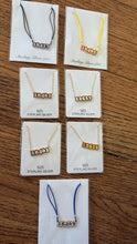 Load image into Gallery viewer, Camp Zip Code Cord Necklace