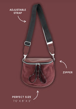 Load image into Gallery viewer, Faux Suede Sling Bag