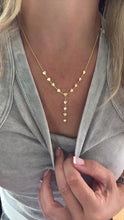 Load image into Gallery viewer, Cascading Hearts Y Necklace