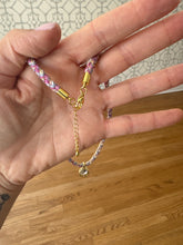Load image into Gallery viewer, Braided Cord Charm Necklace